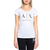 Tricou Armani Exchange din bumbac alb