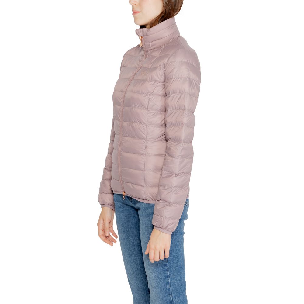 Jachete și palton EA7 Emporio Armani din poliamidă mov