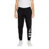 Pantaloni de trening Icon din bumbac alb-negru