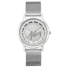 Juicy Couture Silver Stainless Steel Dress Watch