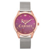 Juicy Couture Silver Stainless Steel Dress Watch