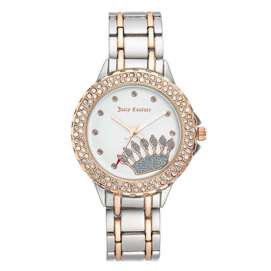 Juicy Couture Silver Metal Dress Watch