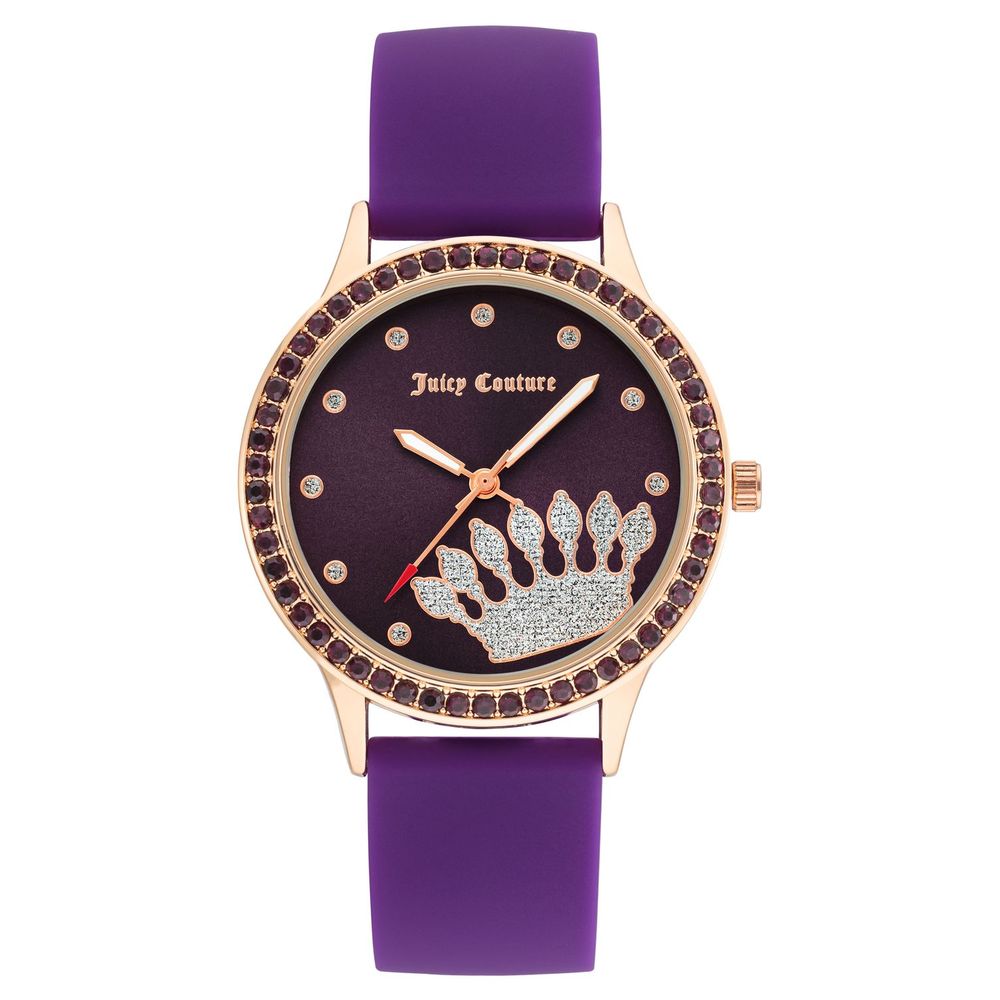 Juicy Couture Purple Synthetic Dress Watch
