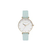 Olivia Burton Green Artificial Leather Dress Watch