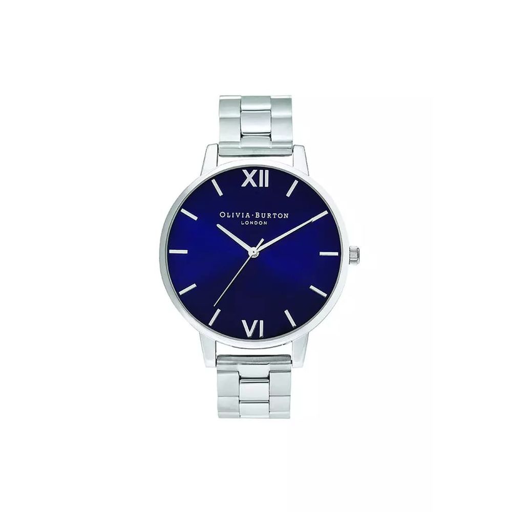 Ceas Olivia Burton din oțel inoxidabil argintiu