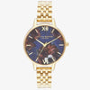 Olivia Burton Gold Stainless Steel Dress Watch