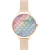 Olivia Burton Multicolor Stainless Steel Dress Watch