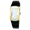 Chronotech Black Leather Dress Watch