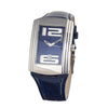 Chronotech Blue Leather Dress Watch