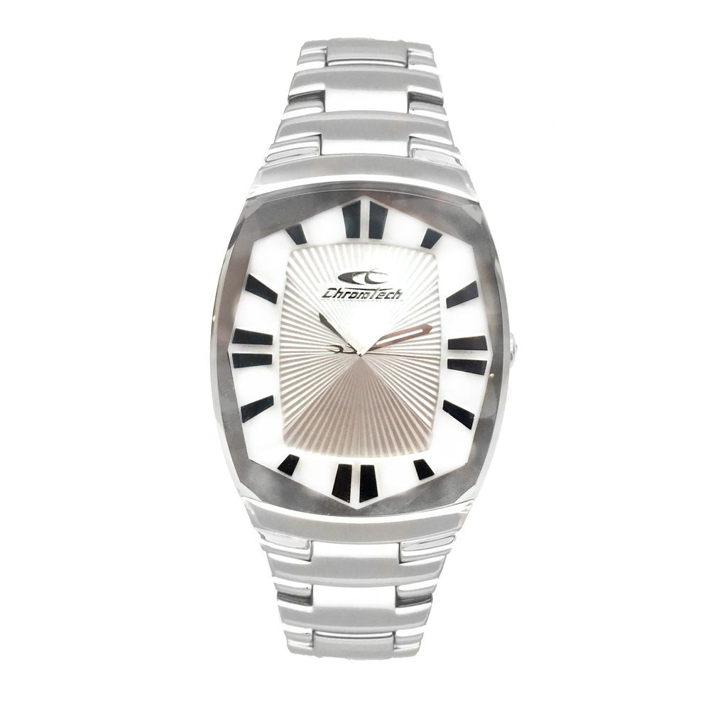 Chronotech Silver Stainless Steel Bracelet Watch
