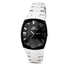 Chronotech Silver Stainless Steel Dress Watch