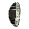 Chronotech Silver Stainless Steel Digital Watch