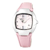 Chronotech Multicolor Leather Dress Watch