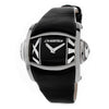 Chronotech Black Leather Dress Watch