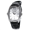 Chronotech Black Leather Dress Watch