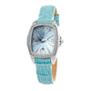 Chronotech Blue Leather Dress Watch