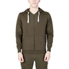 Hanorac verde din bumbac US POLO ASSN.