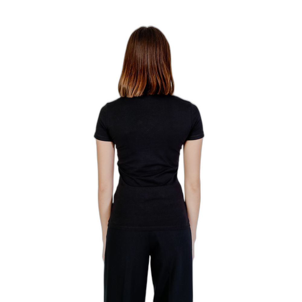 Tricou Guess negru din bumbac