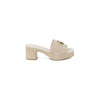 Guess Beige Suede Leather Sandal
