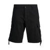 Jack Jones Black Cotton Bermuda Shorts