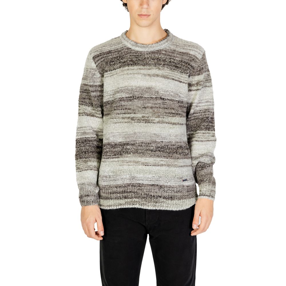 Pulover Gianni Lupo gri din poliacrilic