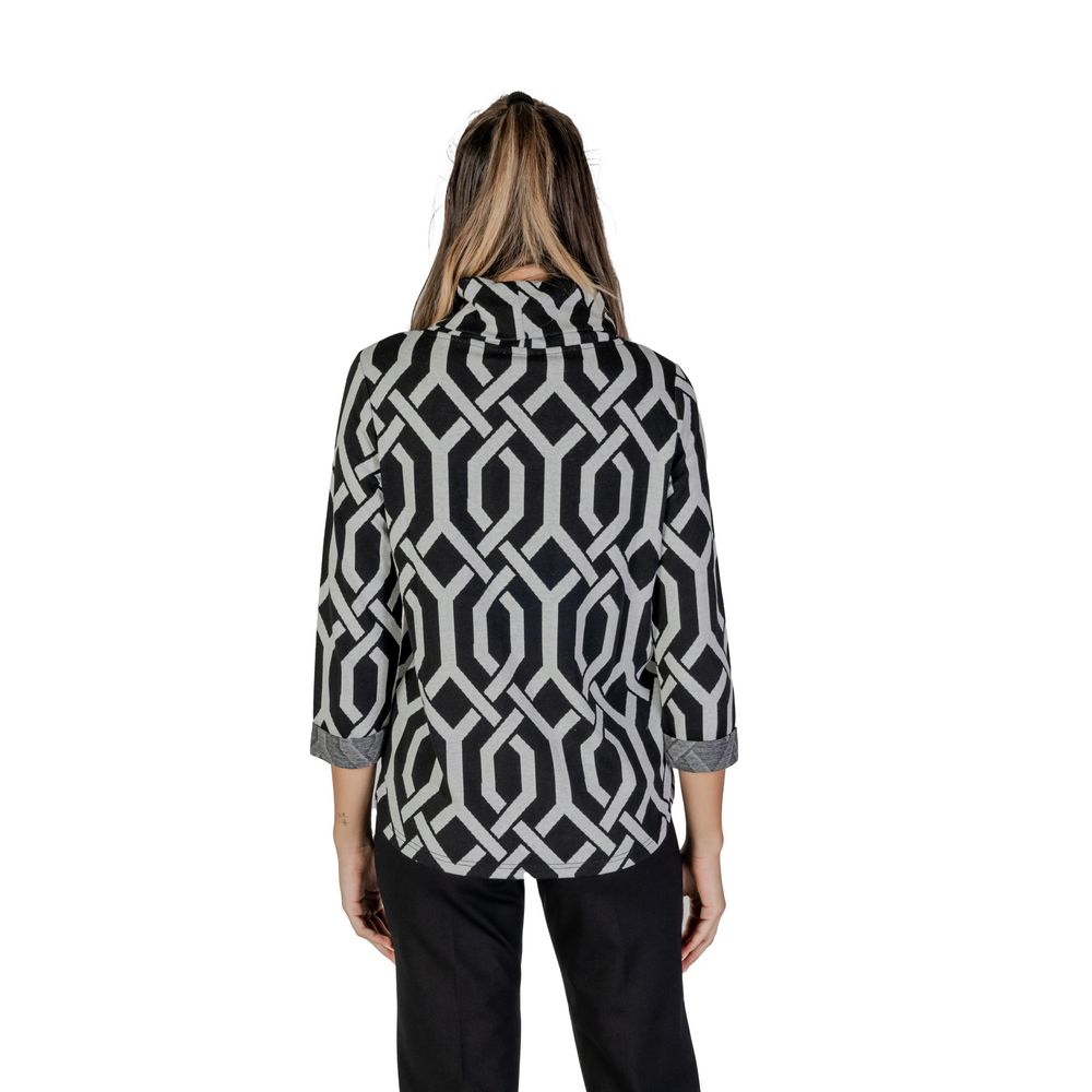 Pulover Street One negru din poliester