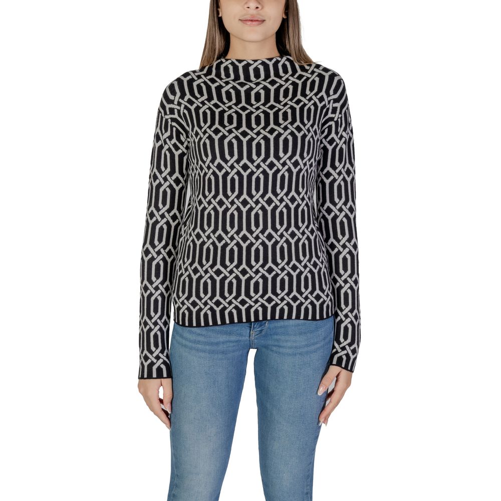 Pulover Street One negru din viscoză
