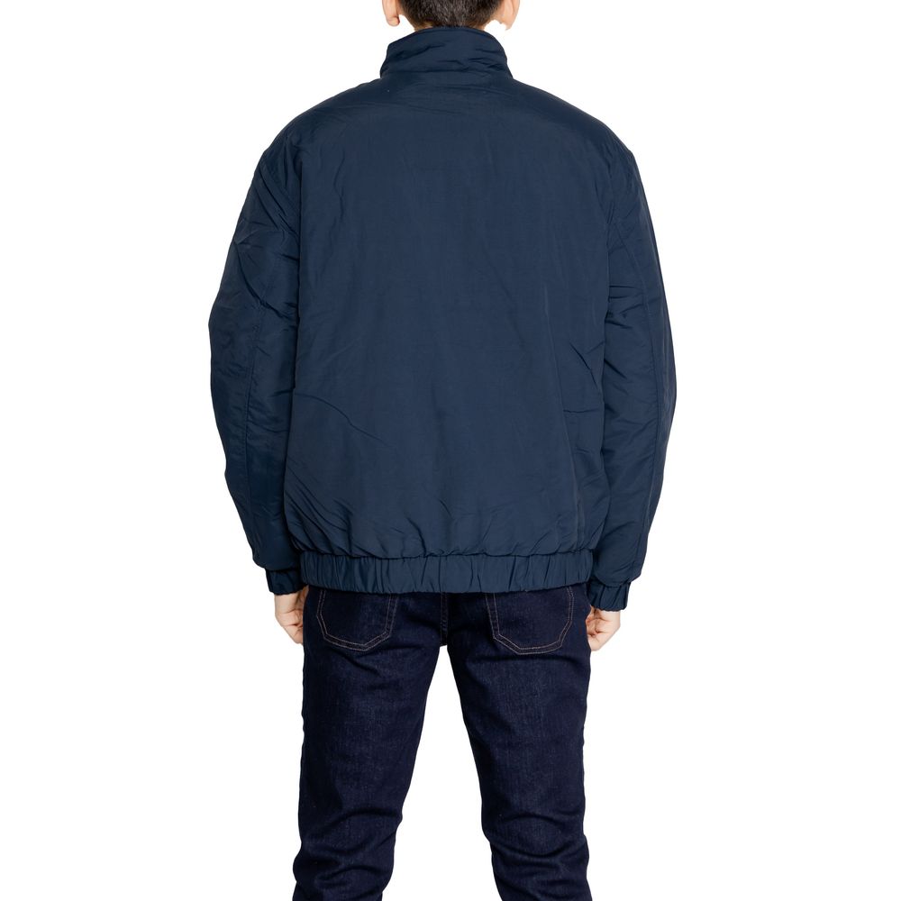 Jachete și palton Tommy Hilfiger Jeans din poliamidă albastră