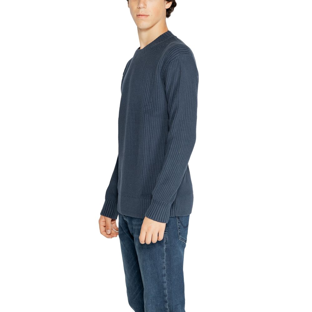 Pulover Calvin Klein Jeans negru din bumbac organic