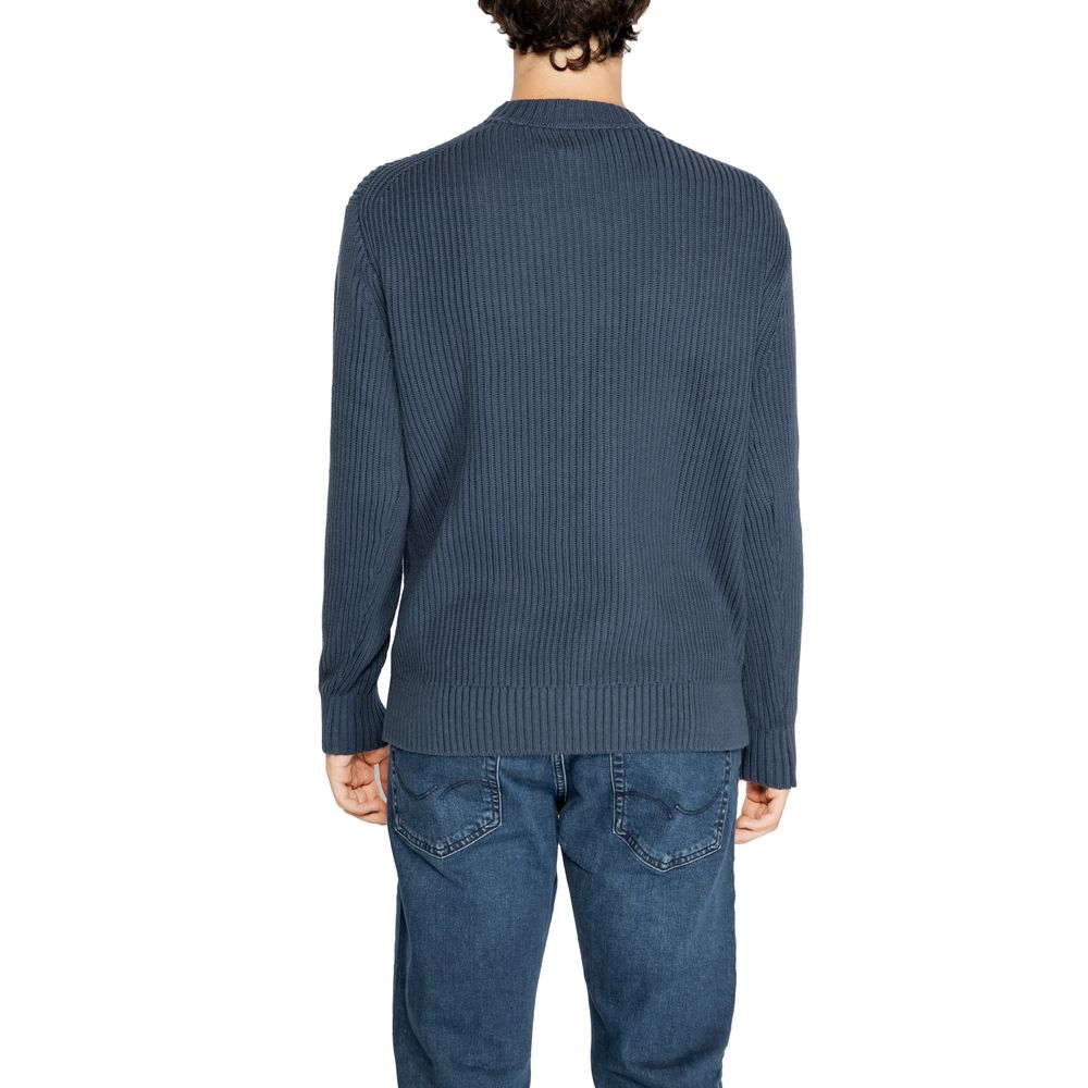 Pulover Calvin Klein Jeans negru din bumbac organic
