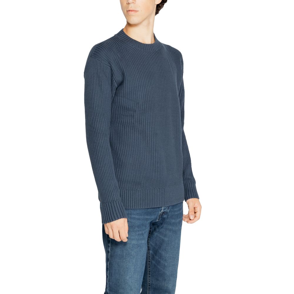Pulover Calvin Klein Jeans negru din bumbac organic