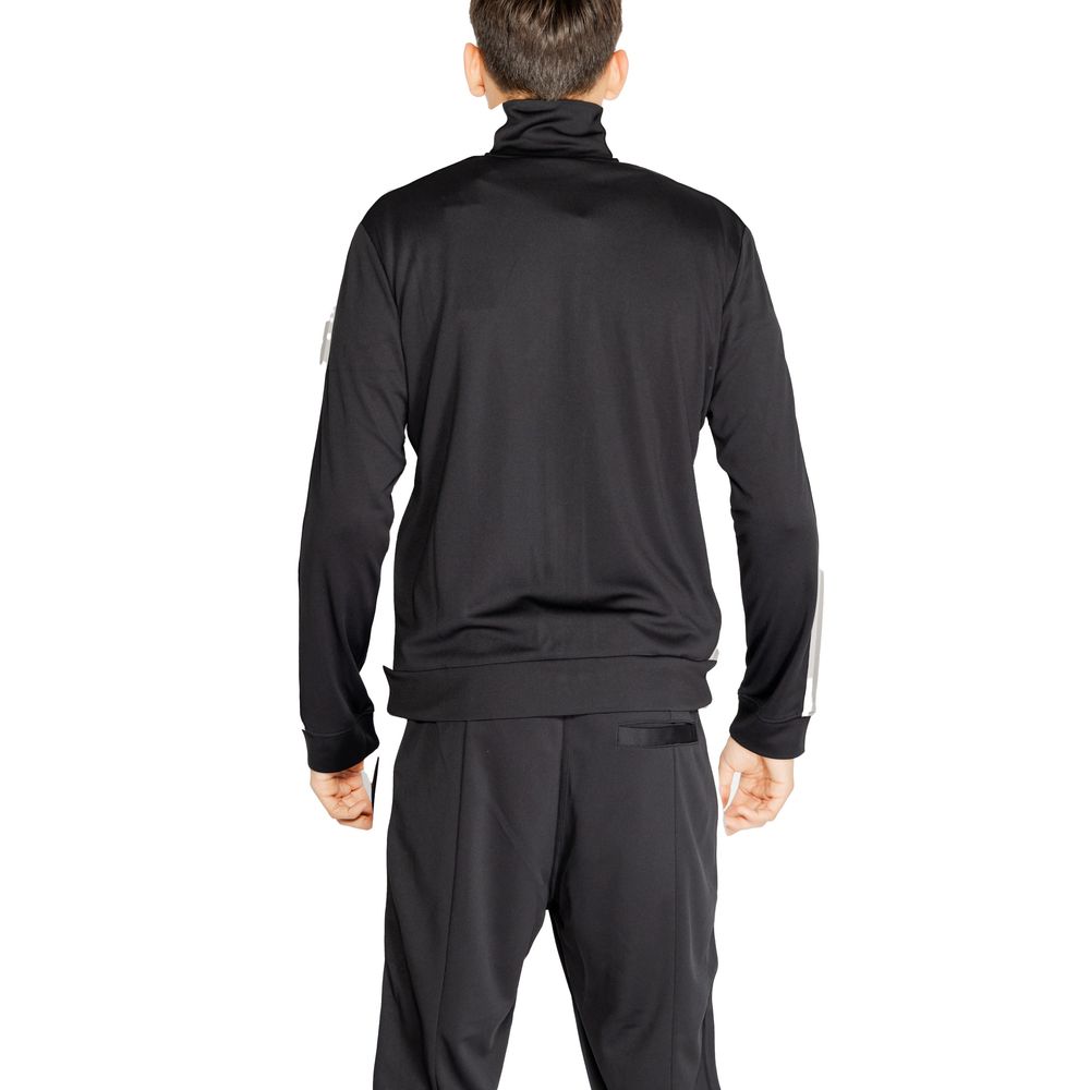 Hanorac Calvin Klein Sport negru din poliester reciclat