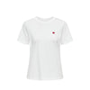 Jacqueline De Yong White Cotton T-Shirt
