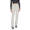 Pantaloni sport Guess Active din bumbac crem