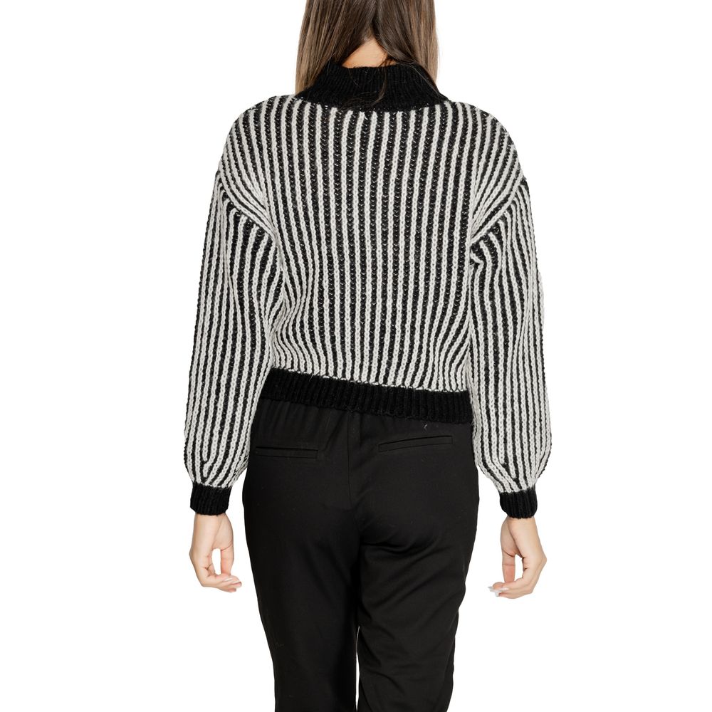 Pulover Jacqueline De Yong din poliester negru