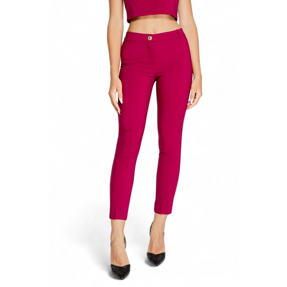 Rinascimento Bordeaux Polyester Pant