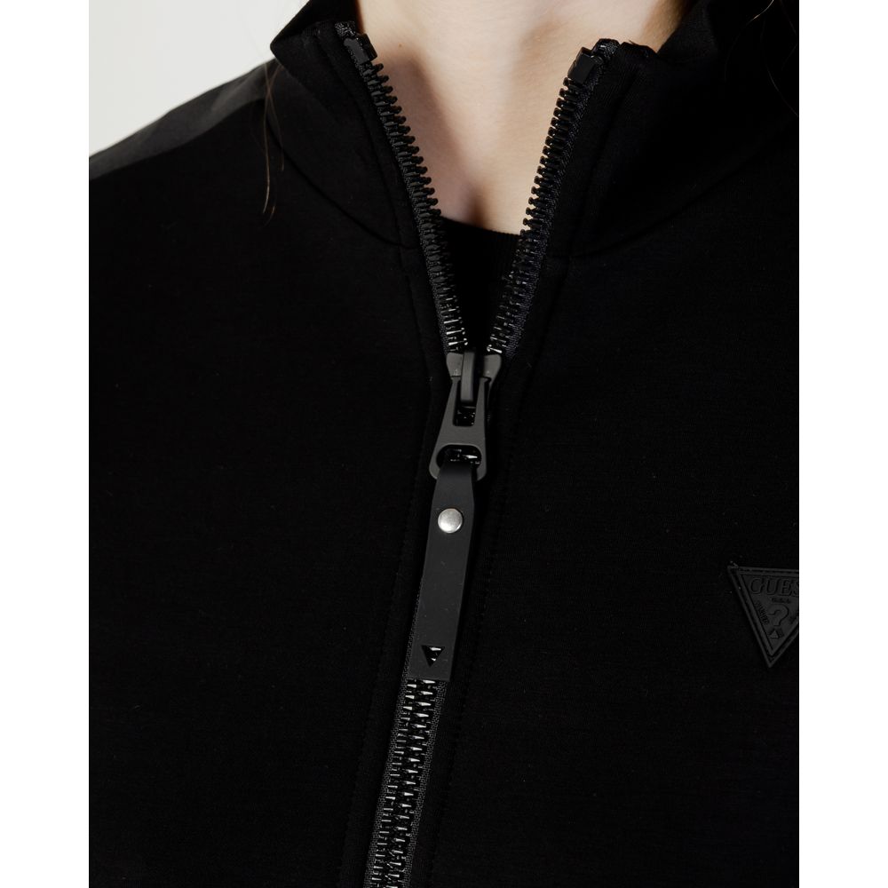 Hanorac Guess Active negru din viscoză