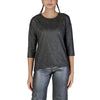 Tricou cu mânecă lungă Vero Moda bicolor din poliester reciclat