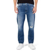 Blugi Tommy Hilfiger Jeans albaștri din bumbac slim fit
