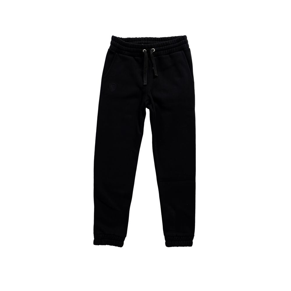 Pantaloni sport Blauer negri din bumbac