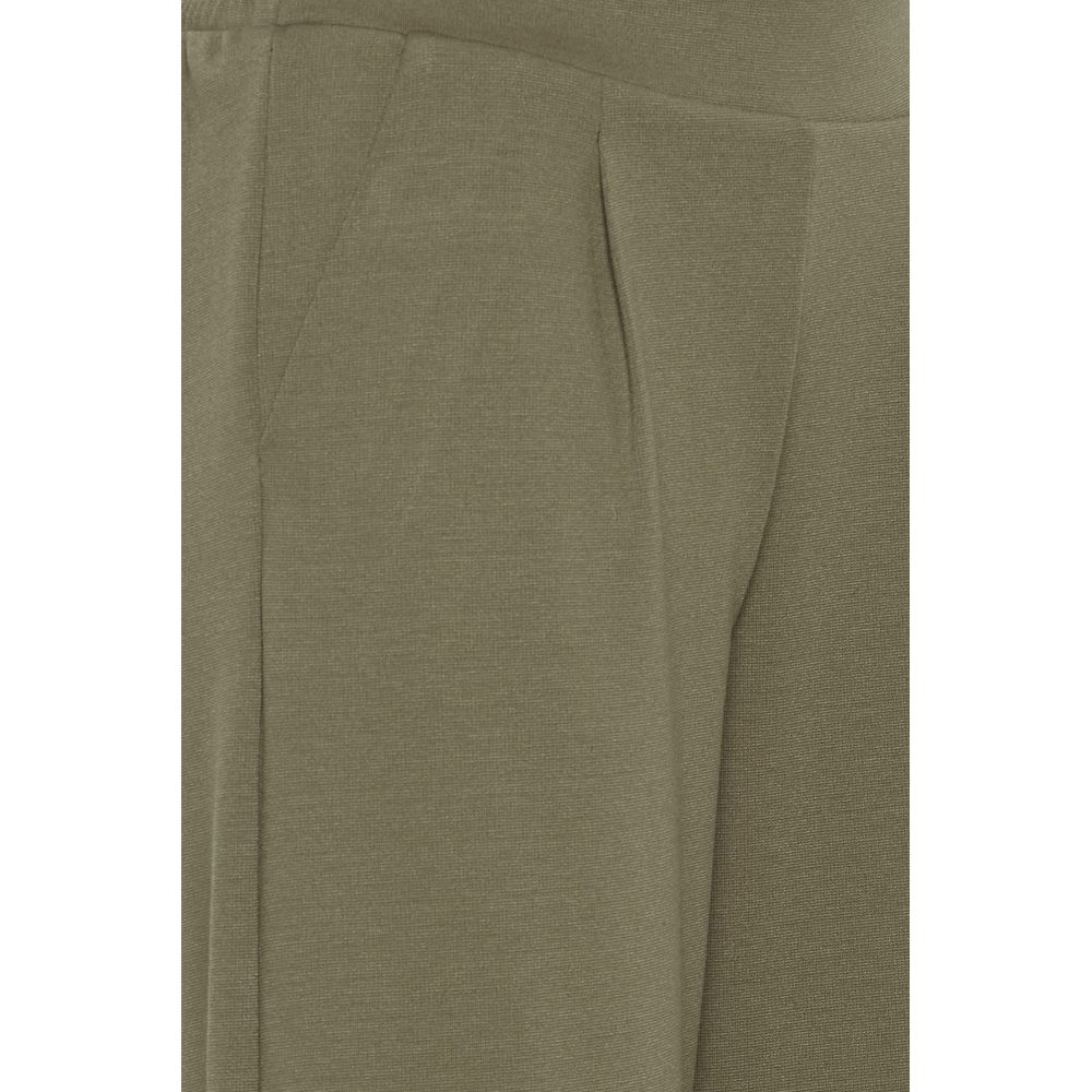 ICHI Green Recycled Polyester Pant