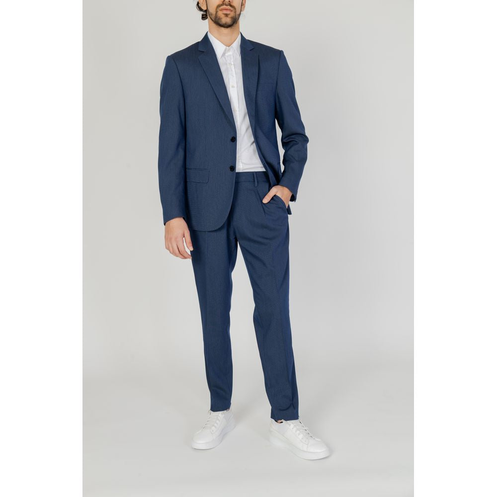 Sacou Antony Morato din poliester albastru
