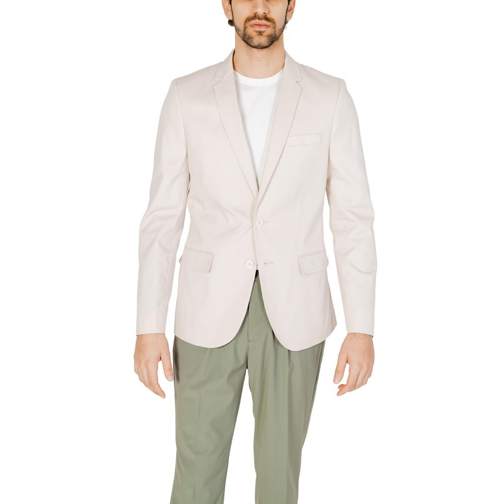 Sacou Antony Morato din bumbac crem
