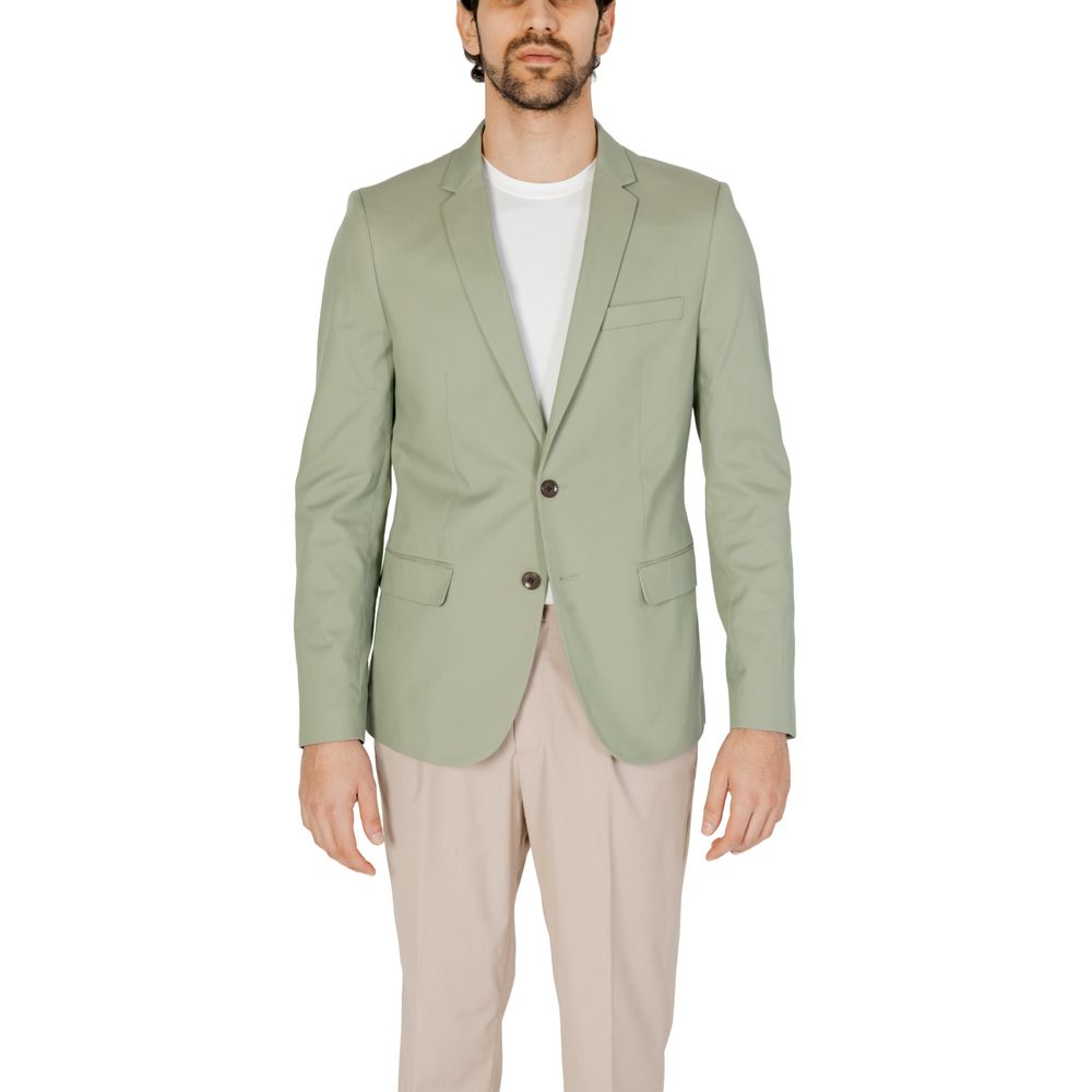 Sacou Antony Morato verde din bumbac