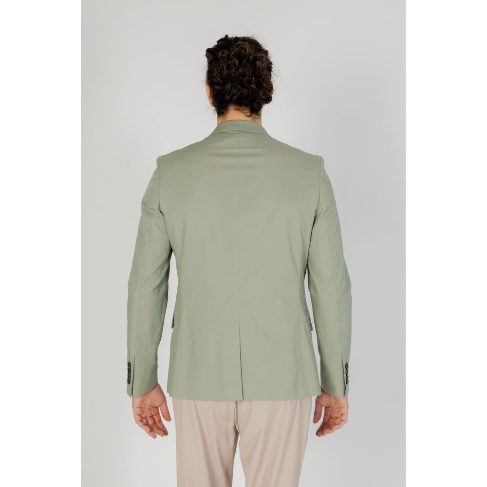 Sacou Antony Morato verde din bumbac