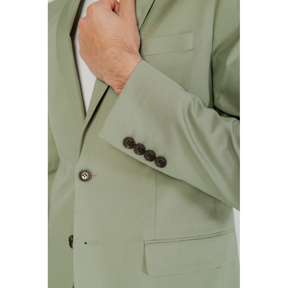 Sacou Antony Morato verde din bumbac