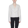 Sacou Vero Moda gri din poliester