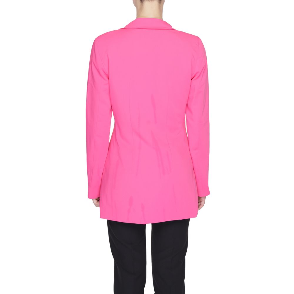 Sacou roz din poliester Vero Moda