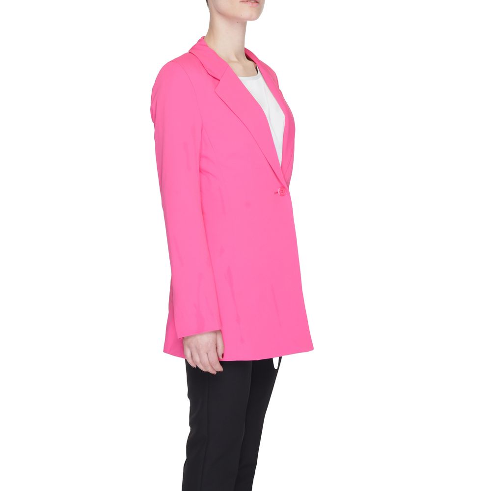 Sacou roz din poliester Vero Moda