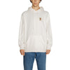 Hanorac Tommy Hilfiger Jeans din bumbac alb